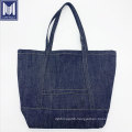 indigo selvedge denim fabric patchawork women handbag